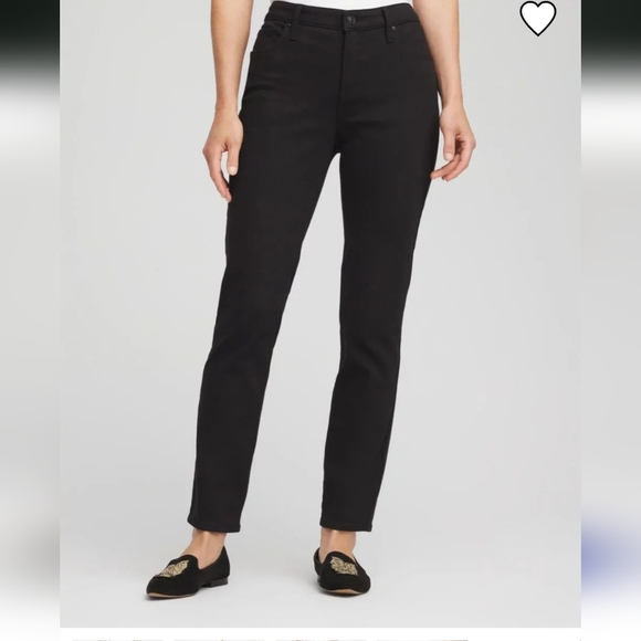 Chico's Denim - Chico's Black Girlfriend Jeans for Women Sz 1.5. Basically New.